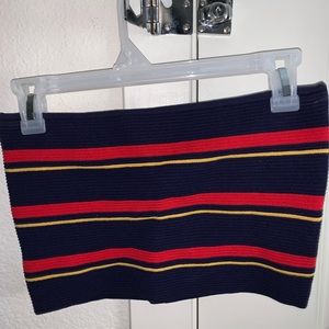 striped ribbed pacsun tube top